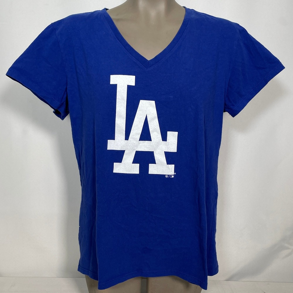 Los Angeles Dodgers MLB Baseball Royal Blue T-Shirt Women's XL